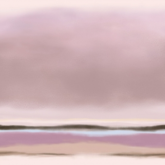 Papier peint panoramique Blurr Pink Eijffinger
