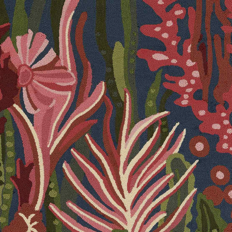 Tapis d'extérieur multicolore à fleurs aquatiques par Harlequin -  Inspiration Luxe