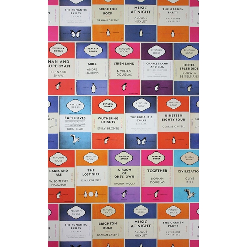 Penguin Library Wallpaper - Osborne and Little