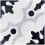 Black & White Flora Porcelain stoneware Fioranese Flora CBW20C2