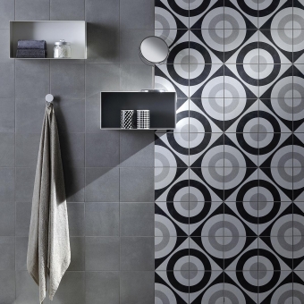 Black & White Ovale Porcelain stoneware