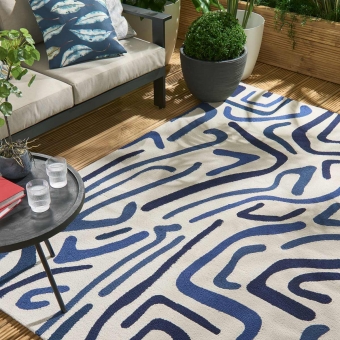Tapis Synchronyc Japanese Ink in-outdoor