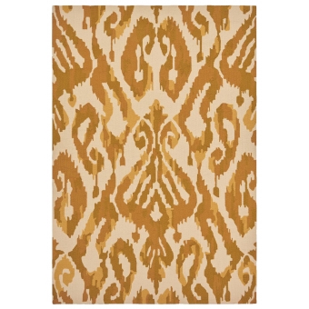 Kasuri Ochre in-outdoor Rug