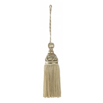 Imperiale metal key tassel