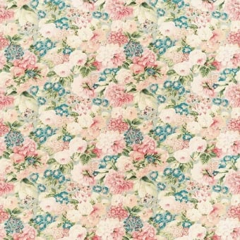 Rose and Peony Fabric