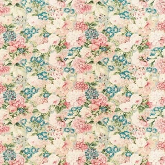 Rose and Peony Fabric