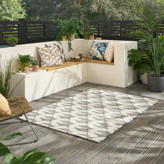 Tapis Pajaro Slate in-outdoor