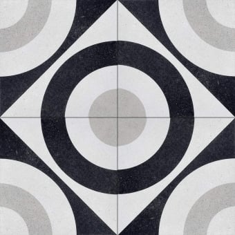 Black & White Ovale Porcelain stoneware