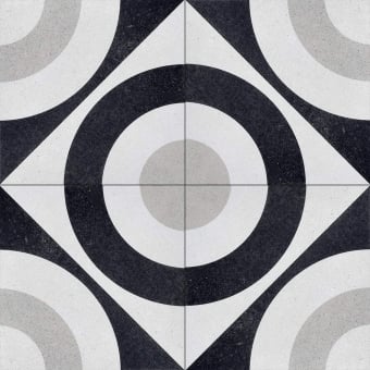 Black & White Ovale Porcelain stoneware