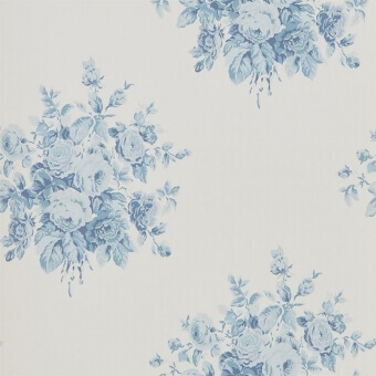 Wainstcott Floral Wallpaper Porcelain Ralph Lauren