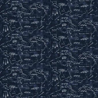 Silverton Map Fabric