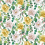 Peonia Outdoor Fabric Osborne and Little Yellow F7660-02