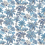 Malabar Outdoor Fabric Osborne and Little Blue F7666-01