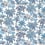 Tissu Malabar Outdoor Osborne and Little Blue F7666-01
