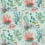 Coralline Wallpaper Osborne and Little Blue W7682-02