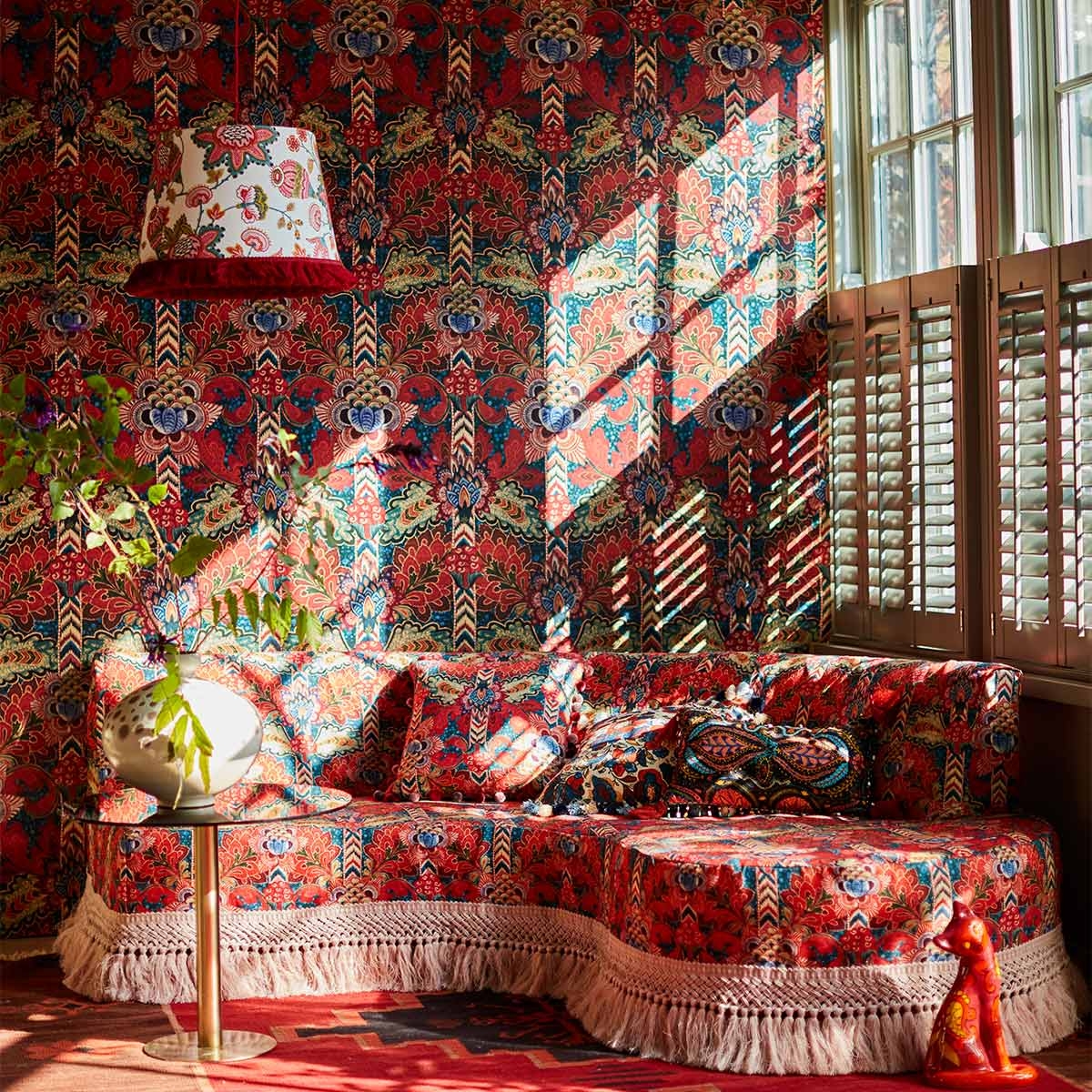 Papier peint panoramique Psychedelia - Mindthegap, image size:1200x1200