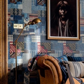 Carta da parati panoramica Woodstock Boro