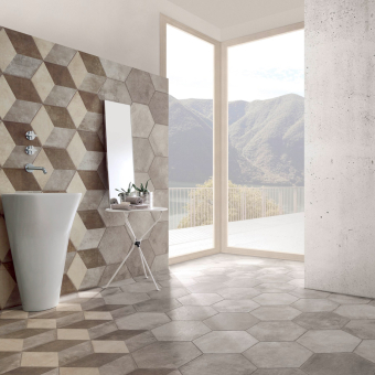 Exagona Cubo Porcelain stoneware