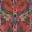 Tissu Psychedelia Mindthegap Red FB00073