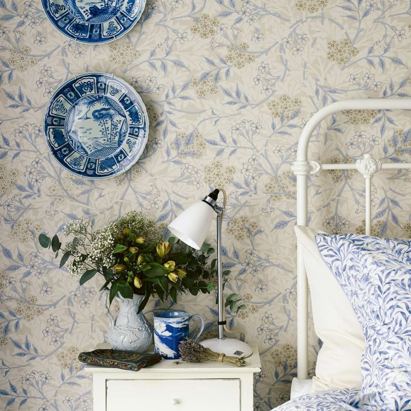 まーさん Jasmine Wallpaper - Morris and Co