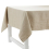 Tablecloth Modena Charvet Editions Gypse Nappe Modena - Gypse -155x155