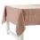 Tablecloth Modena Enduit Charvet Editions Rouge Modena Enduit-Rouge-155x155