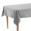 Mantel Sirius Charvet Editions Gris de lin Nappe Sirius - Gris - 180x180