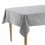 Mantel Sirius Charvet Editions Gris de lin Nappe Sirius - Gris - 180x180