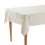 Mantel Sirius Charvet Editions Gypse Nappe Sirius - Gypse - 180x180