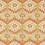 Tissu Merton Morris and Co Burnt Orange/Chartreuse MCOP226994