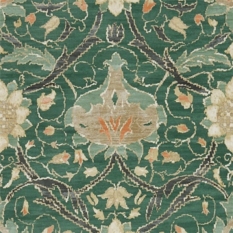 Montreal Wallpaper Charcoal/Bronze Morris and Co