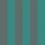 Papier peint Glastonbury Stripe Cole and Son Teal/Charcoal 110/6032