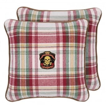 Coussin Sullivan Plaid Wool