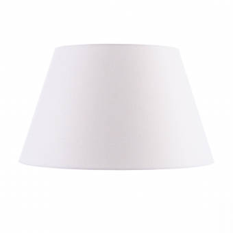 Pantalla de lámpara White linoen