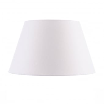 White Linen Lampshade