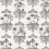 Papel pintado Rousseau Cole and Son Anthracite 99/9039