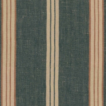Oregon Stripes Fabric Blue Mindthegap