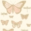 Carta da parati Butterflies and Dragonflies Cole and Son Crème/Poudre 103/15066