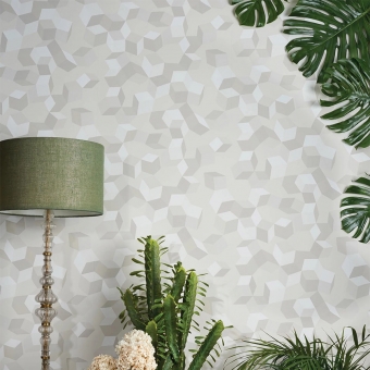 Puzzle Wallpaper Blancs Cole and Son