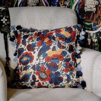 Remondini Floral Cushion