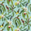 Michelia Outdoor Fabric Osborne and Little Turquoise F7662-02