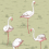 Papel pintado Flamingos Cole and Son Olive 112/11038