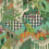 Carta da parati Miami Cole and Son Green 105/4017