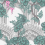 Babylon Wallpaper Cole and Son Tones of teal/Pink 113/13039