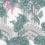 Papel pintado Babylon Cole and Son Tones of teal/Pink 113/13039