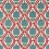 Tela Anar Trellis Zoffany Serpentine/Crimson ZCOT333294