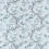 Chintz Fabric Zoffany Blue Stone ZCOT322736