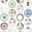Carta da parati Porcelain Studio Ditte Colorful Porcelain-wallpaper-Colorful