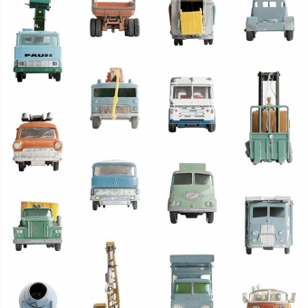 Tapete Work Vehicles Multicolore Studio Ditte