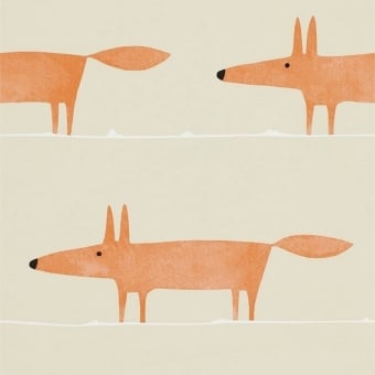 Carta da parati Mr Fox